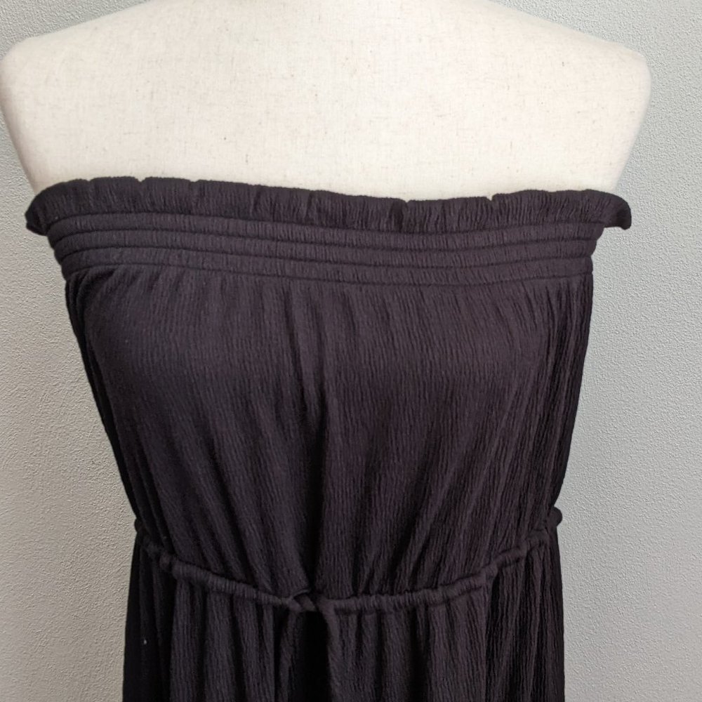 LOFT Strapless Drawstring Maxi Dress - Picture 5 of 9